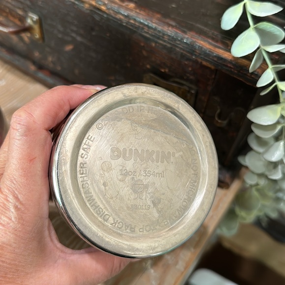 2019 Dunkin Donuts Stainless Steel Coffee Tumbler 12oz - Picture 8 of 9